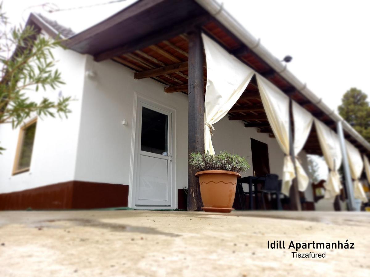 Idill Apartmanhaz B&B Tiszafüred Exterior foto
